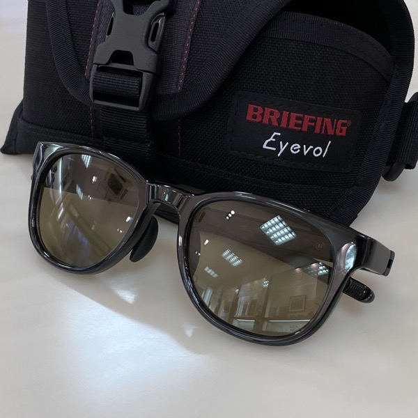 Eyevol × BRIEFING MELLICK BK-BK-PL