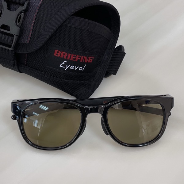 Eyevol × BRIEFING MELLICK BK-BK-PL