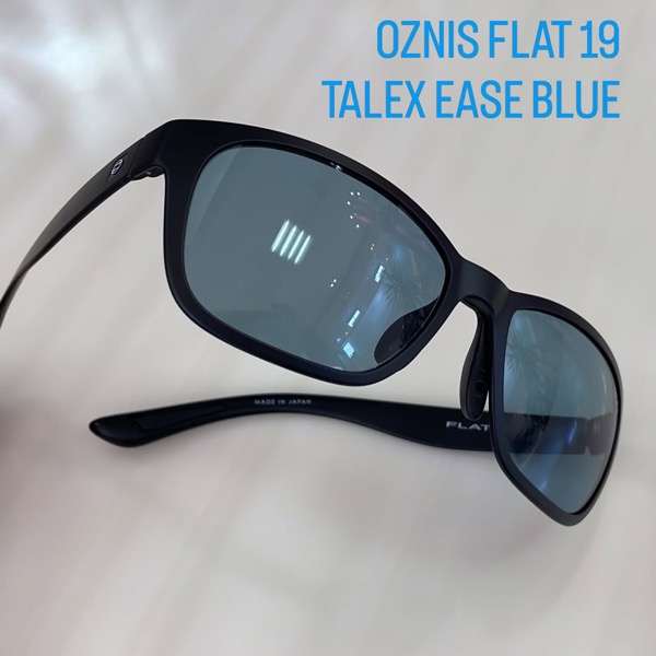 OZNIS オズニス FLAT19 マットブラック TALEX EASE BLUE