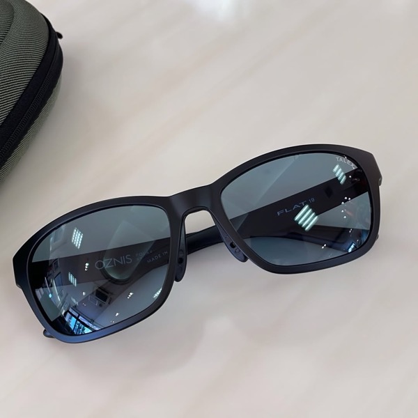 OZNIS オズニス FLAT19 マットブラック TALEX EASE BLUE