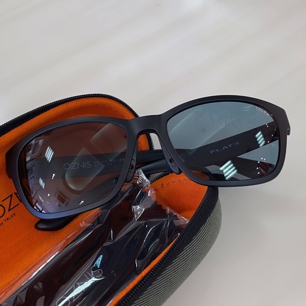 OZNIS オズニス FLAT19 マットブラック TALEX EASE BLUE