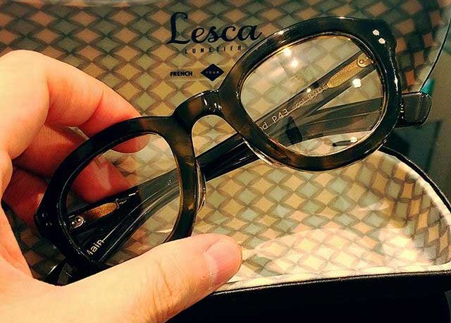Lesca レスカの眼鏡「P43/8906」